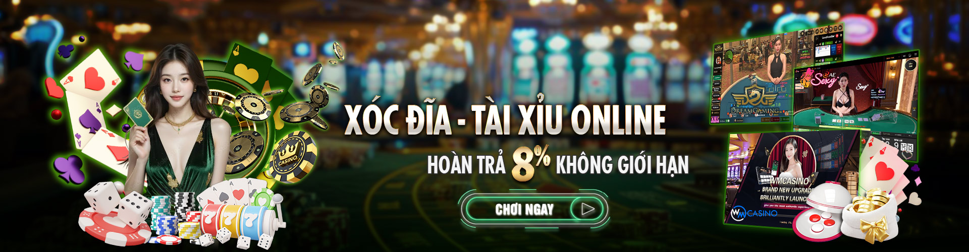 Hình ảnh quảng cáo của zowin hiển thị nền tảng và các lợi ích